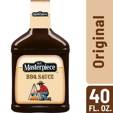 (2 Pack) KC Masterpiece Original Barbecue Sauce, 40 (World's Best Bbq Sauce)