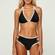 thumbnail image 1 of WILLBEST Traje de Baño Mujer Dos Piezas 2025, Traje de Baño de Dos Piezas con Camiseta Sin Mangas de Color Liso para Mujer, conjunto de Bikini Sexy, 1 of 3