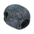 thumbnail image 1 of Maison Cachette pour Poissons, Maison Rocheuse pour Poissons Décoration en Résine Grotte Aquarium Cachette Aquarium 3 Trous pour Poissons pour Aquarium, 1 of 8