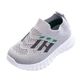 thumbnail image 2 of Shoes for Kids, Girl School Shoes, Kids Shoes, Kids Sneakers, Basketball Shoes, Kids Toddler Lightweight Walking Shoes Mesh Breathable Tennis Shoes for Girls, Gray US-3Y/EU-32, 2 of 5