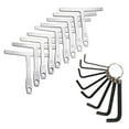 Milue 20Pcs Allen Wrench Trusses Rod Wrench Set for Neck Bridge Nut