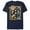 Navy Blue, variant on Men's Nintendo Super Mario Rainbow Frame  Graphic Tee White X Large