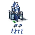 thumbnail image 3 of MERIGLARE Police Station Building Kit 3D Puzzle for Architecture Model Accessory Scene 95PCS, 3 of 9