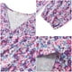 thumbnail image 4 of UVN Vestidos de Otoño para Mujer, Vestido Midi de Manga Larga con Cuello en V y Corte a, Vestido Veraniego con Estampado Floral de Playa Boho, 4 of 7