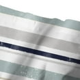 thumbnail image 5 of Creative Products Navy and Blue Stripes 71x74 Shower Curtain, 5 of 7