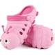 thumbnail image 1 of Cómodos zuecos para niños pequeños, sandalias suaves para niños pequeños, pantuflas para bebés, divertidos zuecos de jardín con diseño de oruga, zapatos para niñas y niños, rosa oso de fresa Electrónica, 1 of 5