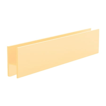 

CRL D610GA Gold Anodized Aluminum H Bar for Use on All CRL Track Assemblies 144 Stock Length