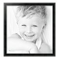 thumbnail image 2 of ArtToFrames 24" x 25" Black Engraved Edges Picture Frame, 24x25 inch Black Wood Poster Frame (WOM-4055), 3 Pack, 2 of 7