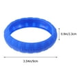 thumbnail image 4 of SHISUYAN 2PCS Practical Dumbbell Cover Silicone Dumbbell Protective Cover(Assorted Color), 4 of 8