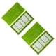 thumbnail image 2 of Toystoory Juego de 4 fregonas planas para eliminación de manchas fuertes, limpia rápidamente cualquier superficie, fregona de alto rendimiento, Suministros de limpieza para el hogar, 2 of 6