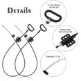 thumbnail image 3 of Lote de 3 Cbles, Cbles Pour Fauteuil Inclinable, Poigne De Canap, Cble De Rechange Pour Fauteuil Inclinable, Cble De Rechange Avec Anneau E Afortunado Sencillez, 3 of 5