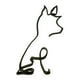 thumbnail image 2 of Esculturas abstractas de mascota, de animales, estatuas, , pequeña sala de escritorio, decoración para sala de y dortorio , 10x10x16 cm Fernando  Estatuilla de animales, 2 of 8