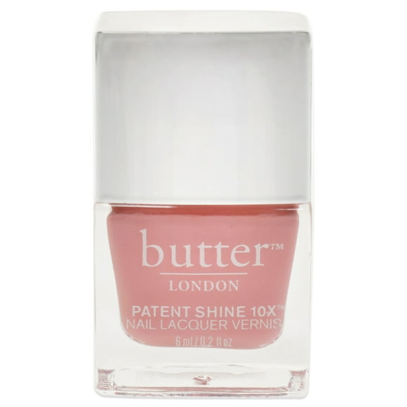 Esmalte de uñas Patent Shine 10X - Trout Pout de Butter London para mujer - Esmalte de uñas de 0,2 oz