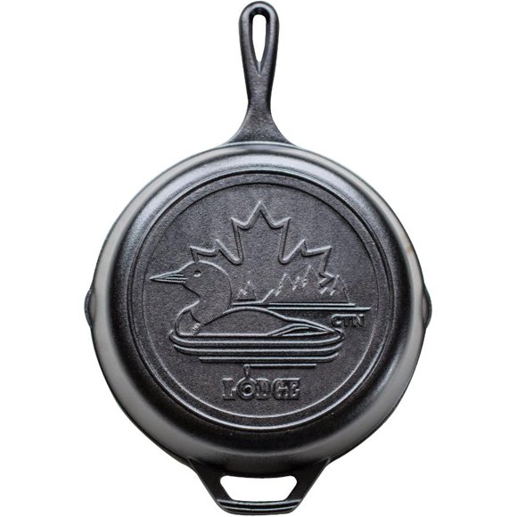 Lodge® Canadiana Series 10.25" Cast Iron Skillet with Iconic Loon Scene - Limited Edition