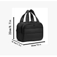 thumbnail image 2 of Toilet bag four in one travel storage bag,large capacity,4 compartments,dry and wet separation,waterproof with handle makeup bag,suitable for travel,gym,gifts., 2 of 6
