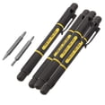 thumbnail image 4 of BEADCEST 4 Sets Mini Tool Kit Black Steel Pen Shaped Small Tools for Emergency Use, 4 of 8