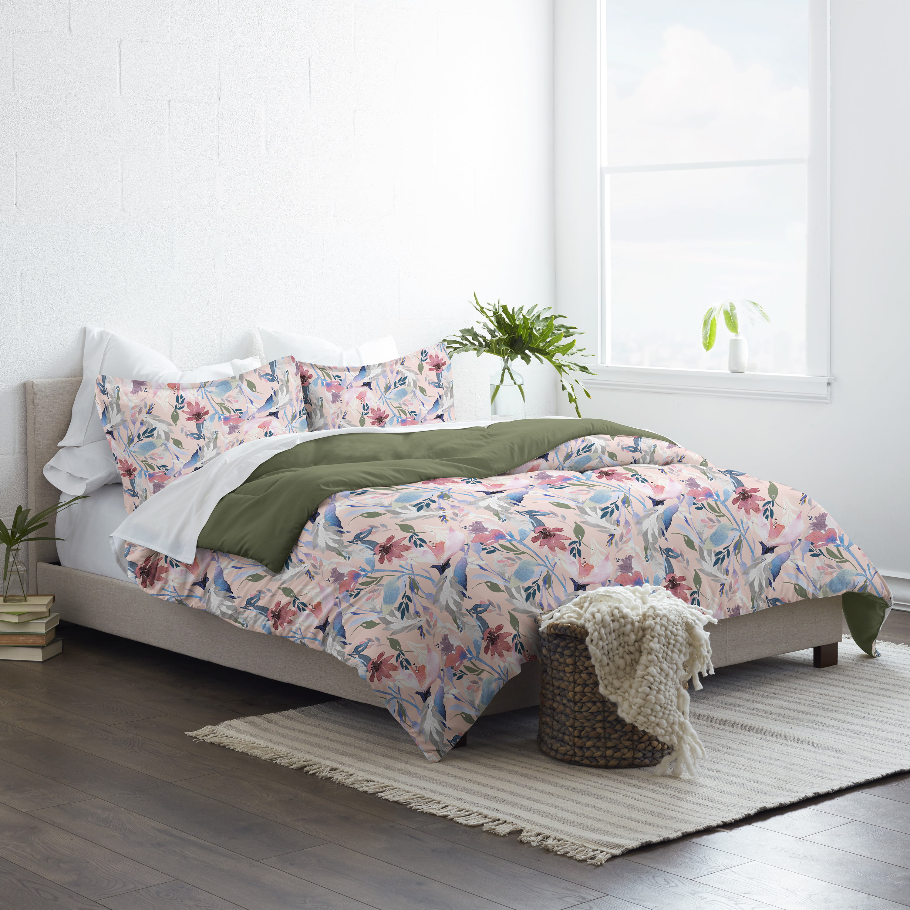 Pixel Details Rainbow Print Details about  / Abstract Quilted Coverlet /& Pillow Shams Set