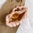 thumbnail image 2 of Bolso de axila para mujer, bolso plisado de nube de nailon, bolso informal femenino de Color sólido con cremallera, 2 of 7