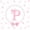 Pink White P, variant on meiyoeat Chic Bow Tie 7 Pieces Full Size Bedding Sets For Bowknot Girls,Pink Initial Letter M Full Size Bed in a Bag For Kids,Pink Reversible