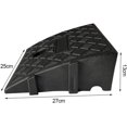 thumbnail image 2 of Portable Plastic Curb Ramps - PVC Heavy Duty Threshold Ramp Kit Portable Wheelchair Ramp, Kerb Ramp for Car Trailer Truck Bike Motorcycle, 2 of 8