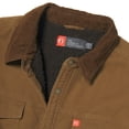 thumbnail image 6 of The American Outdoorsman Sherpa Lined Twill Jacket - Men's Winter Jacket with Corduroy Collared Snap Closure (Caramel, XXL), 6 of 8