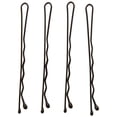 thumbnail image 2 of Wideskall Black 2" inch Regural Classic Style Bobby Pins Hair Grips Clips, 100 Count, 2 of 2