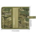 thumbnail image 3 of AOOOWER Waterproof Outdoor Tactically Notebook Cover Diary Cover Case Outdoor Log Book Cover Organizers Camping Equipment, 3 of 11