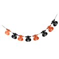 thumbnail image 1 of Feliz Halloween Banner Estrella de Cráneo Puntos Garland Colgando Decoración Soledad Banner de Halloween, 1 of 8