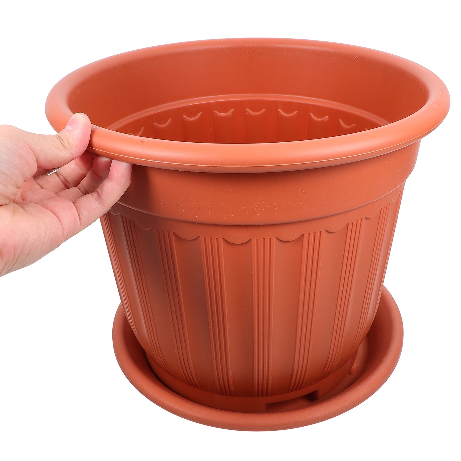 UPGRATOR 1Pack Flower Pots for Indoor Use with Simple Design 27.5X24X24In