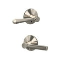 thumbnail image 4 of Schlage Custom Dempsey Hall-Closet and Bed-Bath Lever with Kinsler Trim, 4 of 7
