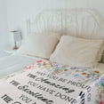 thumbnail image 5 of Retirement Blanket -Retirement Gifts for Women 2022 - White Throw Blankets - Cozy Soft Floral Retirement Plush Blanket for Mom, Coworker,Boss -Happy Retirement Decorations 50x60 inch-Sofa Blanket, 5 of 6