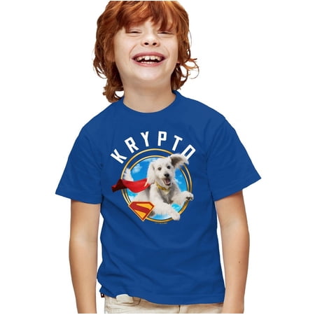 Superman 2025 Krypto Sky Kids T Shirt for Youth Boys and Girls