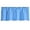 C002- Blue, variant on Blue Black Curtain, Bathroom Window Curtain, 45X17 In, Glare Reduction, Guest Bathroom, Solid Hue, 1 Pc, Small Window Curtain, Window