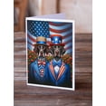 thumbnail image 2 of All American German Shorthaired Pointer Greeting Cards Pack of 8 7 in x 5 in, 2 of 3