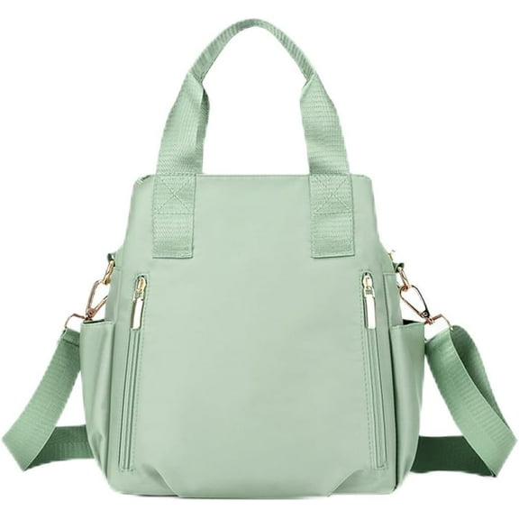 HMSHA Nylon Crossbody Bag for Women Waterproof Shoulder Bag with Multi Pockets and Top Handle