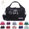 thumbnail image 1 of Beautifuldeer - Bolso antirrobo, bolso cruz 2 en 1, cierre de revestimiento múltiple, 1 of 3