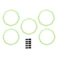 thumbnail image 2 of Anillos de entrenamiento de agilidad de 5 piezas anillos de velocidad resistentes para tenis para niños adultos deportes Verde, 2 of 8