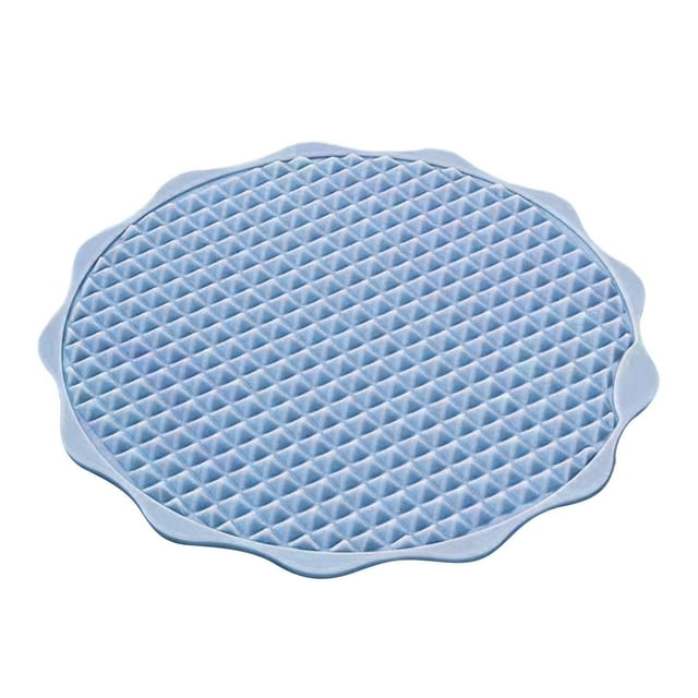 Mat de sensorial de pie de pie Mat de Punto de baño Mat de baño de de Mat de para césped al aire azul