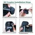 thumbnail image 4 of Gonine ACK-E6 AC Adapter DR-E6 DC Coupler LP-E6N Dummy Battery Power Supply Kit for Canon EOS R R5 R6, 80D 70D 90D 60D, 5D Mark II, 5D Mark III, 5D Mark IV, 6D 7D Mark II Cameras, 4 of 5