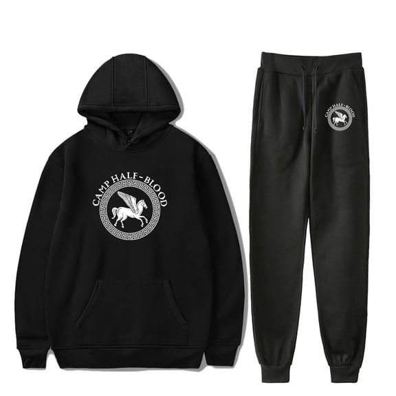 Camp Half-Blood Hoodies Jogger Pants Two Piece Sets Sweatshirts Sweatpants Men Women's Set