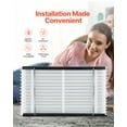 thumbnail image 2 of VEVOR 16 x 28 x 4 Furnace Filter, MERV 13 HVAC Ac Filters,12-Month Electrostatic Pleated Air Conditioner Filters, 2-Pack (Actual Size: 16.34 x 27.76 x 3.98 Inch) for Capturing Dust, Smog, Pet Dander, 2 of 9