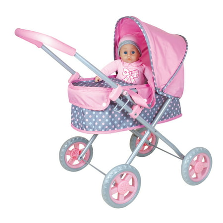 Lissi Doll - Baby Pram with 14