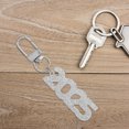 thumbnail image 4 of Toyvian Graduation Number Keychain in White - 1 Piece Graduation Supplies Accessory, 4 of 8