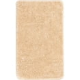thumbnail image 2 of Rugs.com Bano Everyday Bath Mat Collection Rug – 1' 8 x 2' 7 Sandy Beige Machine Washable Shag Bath Mat, Extra Soft and Absorbent, Non-Slip, Quick Dry, Perfect for Bathroom, 2 of 7