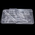 thumbnail image 3 of Conjunto de plantillas de plantilla de bolso de hombro de acrílico transparente patrones de artesanía de cuero herramientas de bricolaje S Zulema Plantilla de acrílico transparente, 3 of 8