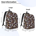thumbnail image 6 of Wukai Daisies Flowers Paper Reusable Cosmetic bag,Travel Toiletry Organizer Capacity,Waterproof Puzzle Bags, 6 of 7