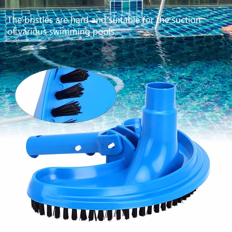 Swimming Pool Suction Vacuum Head Brush Cleaner Curved Suction Clean Head T8N9