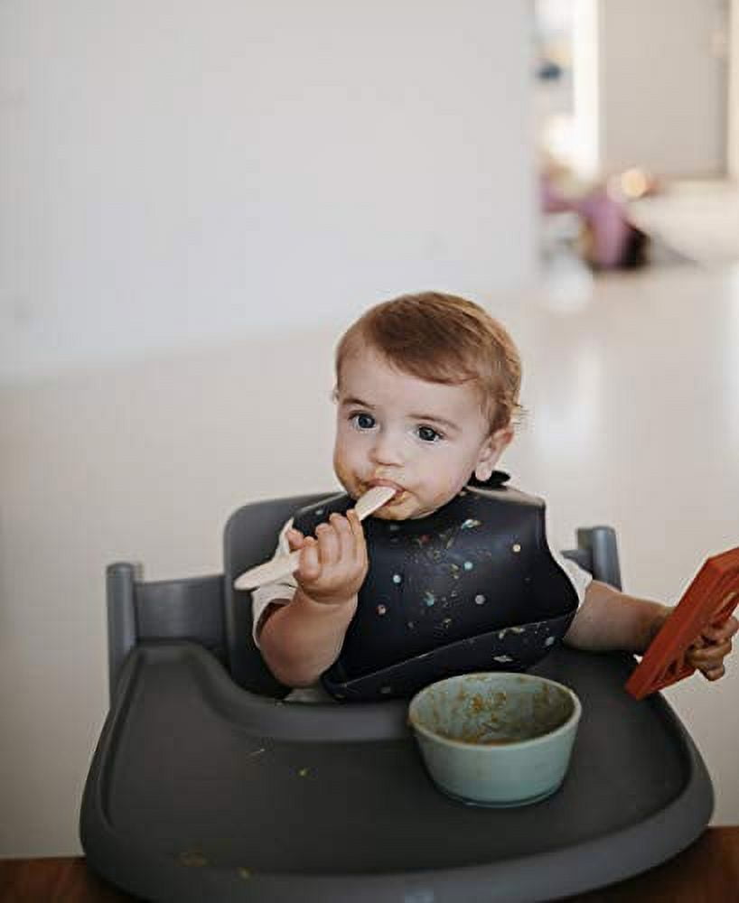 Mushie Silicone Feeding Spoons 2-Pk - Baby Naya