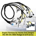 thumbnail image 4 of Arnés de motor para Honda Civic Integra B16 B18 D16 OBD2 Budget D y B-series, 4 of 11