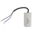 thumbnail image 1 of 20uF CBB60 450V capacitor with wire leads, 1 of 4